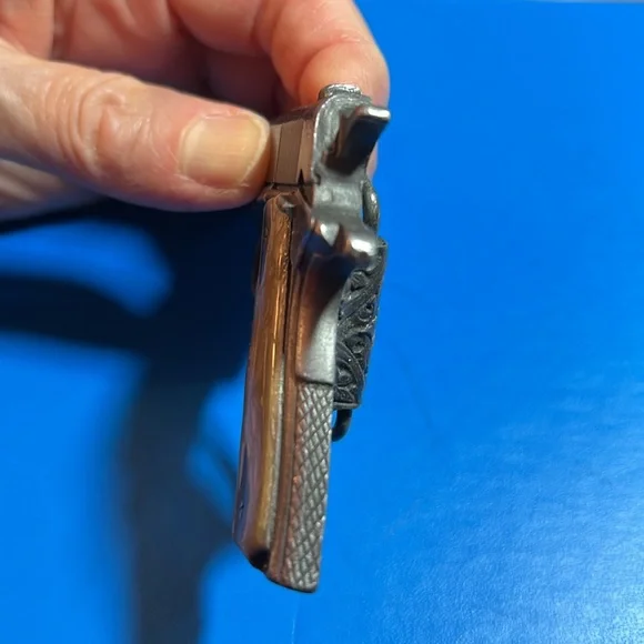 Vintage Bergamot Brassworks Gun Belt Buckle